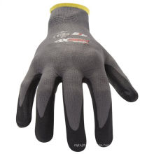 Micro Foam Nitrile Grip Work Gloves for Construction Workers